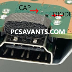 ps5 hdmi bottom of board